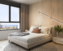 New apartment with terrace and sea view in Calpe