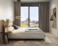 New apartment with terrace and sea view in Calpe