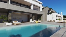 Modern apartment with terrace in La Sella, Denia