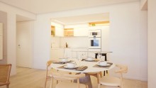 Modern apartment with terrace in La Sella, Denia