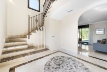 Lovely two-story house with a terrace