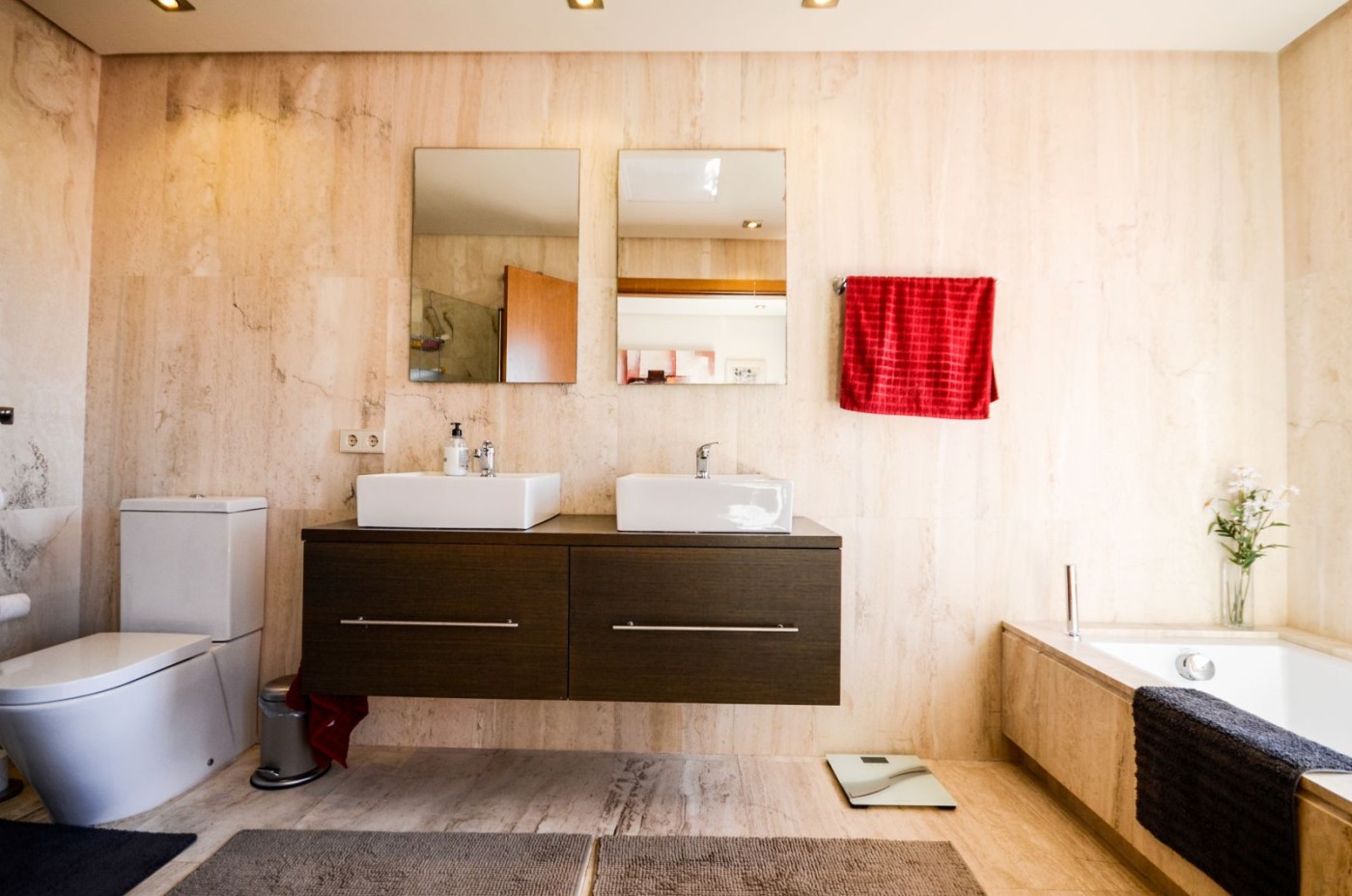 Bathroom interior.