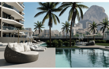 Beautiful, modern apartment located in close proximity to the beach in Calpe