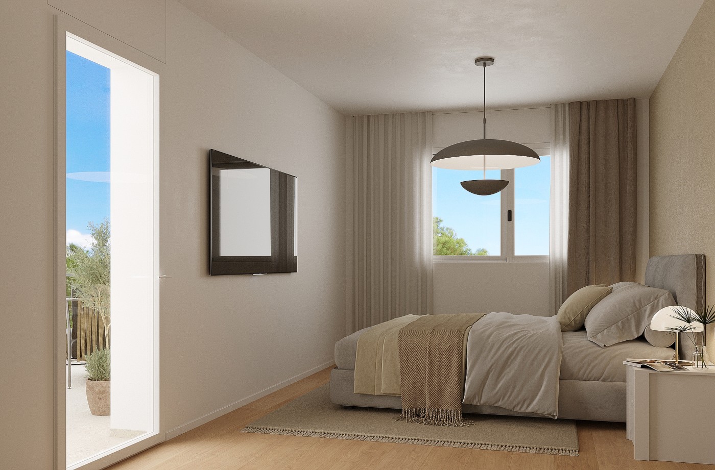 Bedroom design.