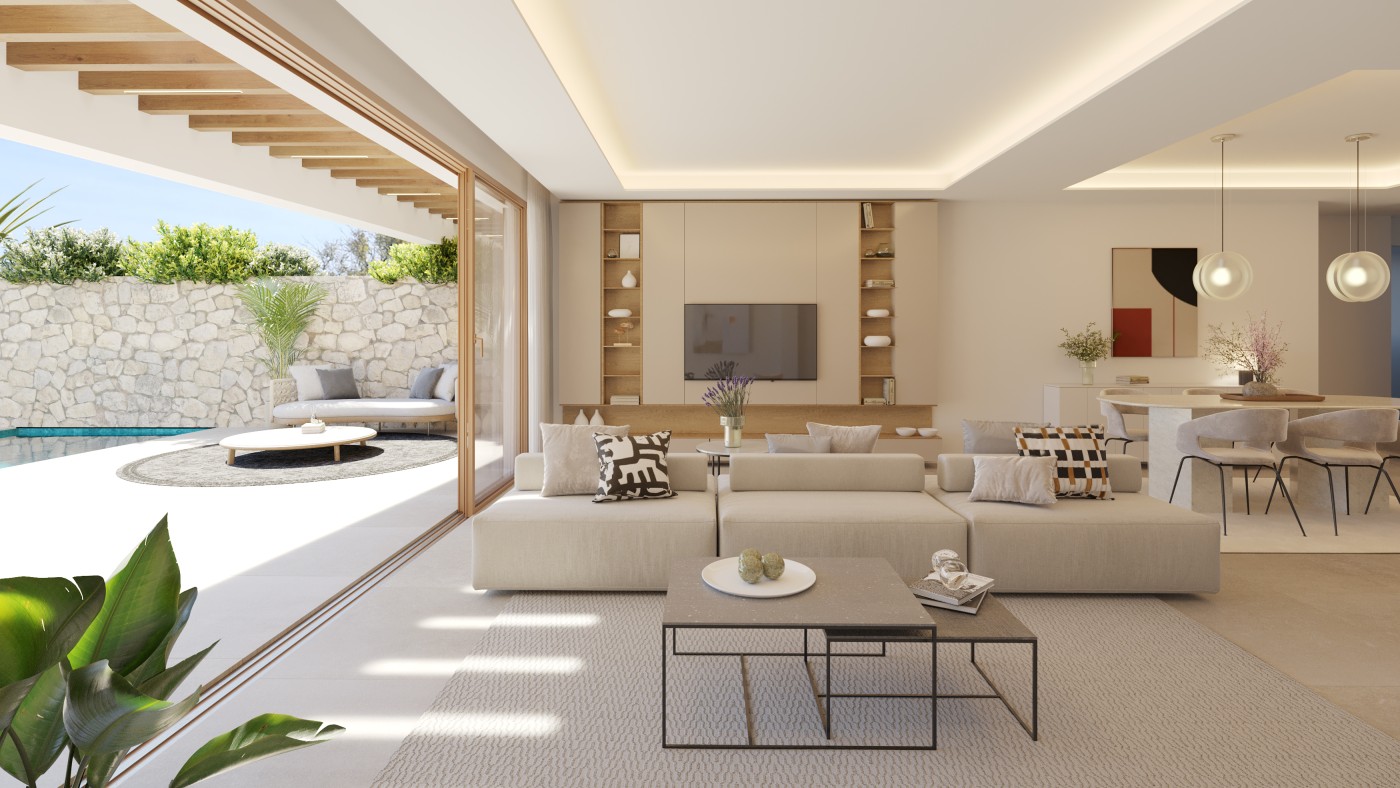 Living room design.