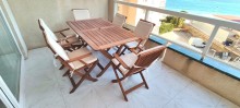 Apartment with sea view and the first beach of La Fossa